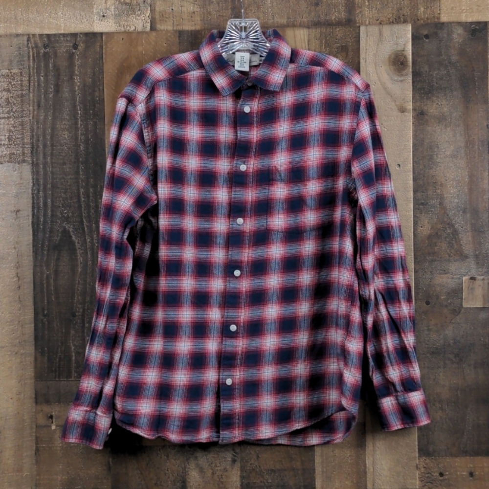 L.O.G.G. Blue Button Up Shirt Size M